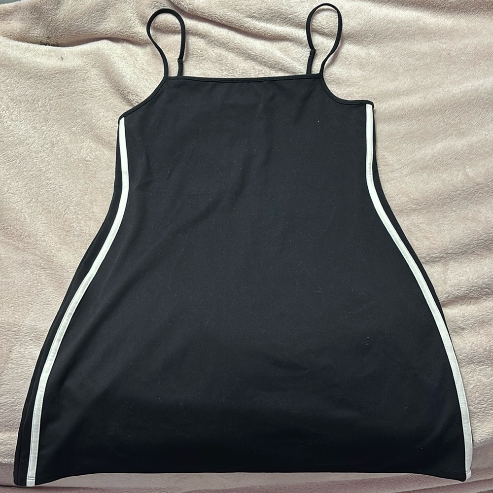 Black mini athletic dress